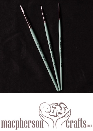 A Set of ReBornFX 3 Piece Round Brush Set