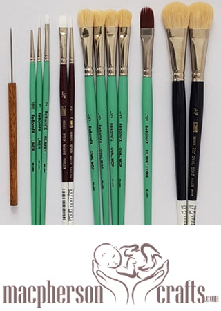 Artist Brush Set ~ A to Z Classes