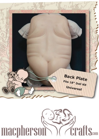 18 Inch Boy/Girl Back Plate by DKI