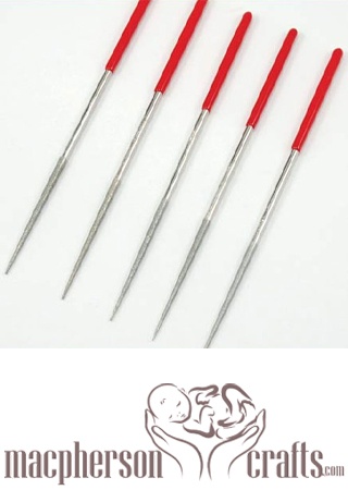 Diamond Grid Needle File Set