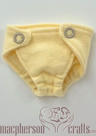 Diaper Cover ~ Mini Micro - Yellow