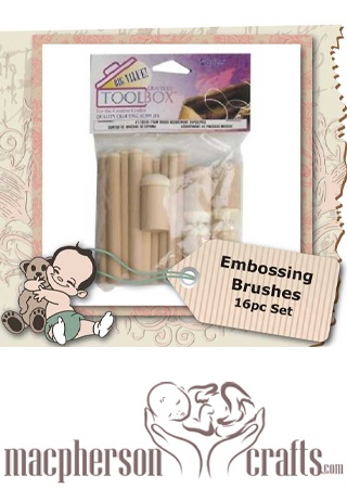 Embossing Brush-16pk