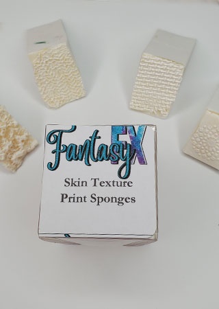 FantasyFX Skin Texture Print Sponges