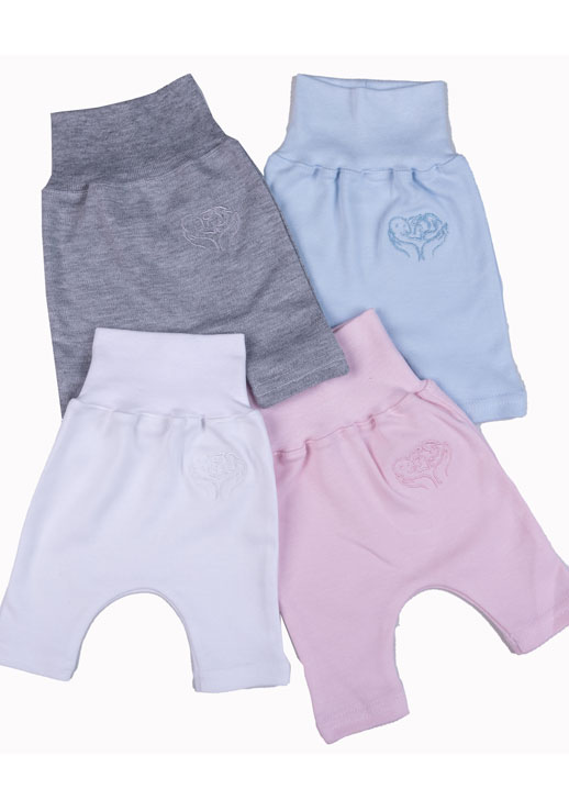 A Micro Preemie Footless Leggings ~ White