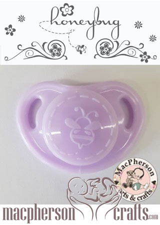 HoneyBug Cutie Pie Micro Preemie Pacifier - Lilly