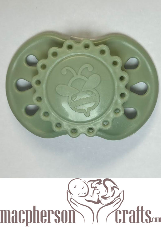 HoneyBug Sweet Dreams Vintage Preemie Pacifier - Sage