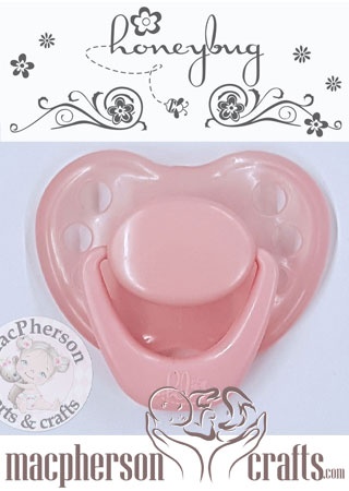 HoneyBug Sweetheart Pacifier - Baby Girl