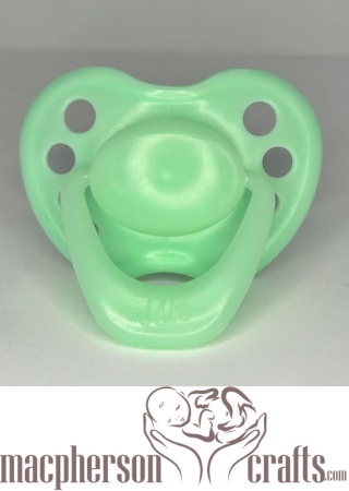 HoneyBug Sweetheart Pacifier - Miss Summer Minty