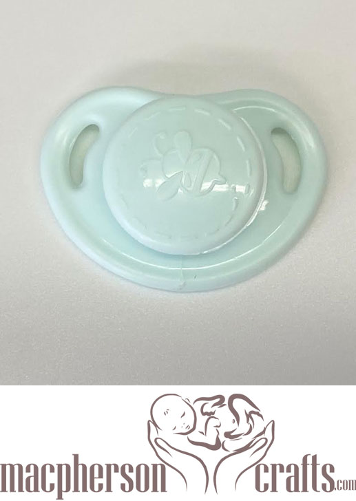 HoneyBug Cutie Pie Micro Preemie Pacifier - Crystal Breeze