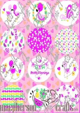 Honeybug Sprinkles ~ Pretty Flamingo