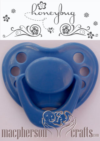 HoneyBug Sweetheart Pacifier - Little Boy Blue