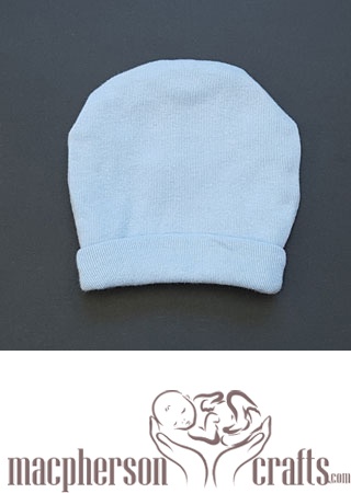 Preemie Hospital Hat ~ Blue