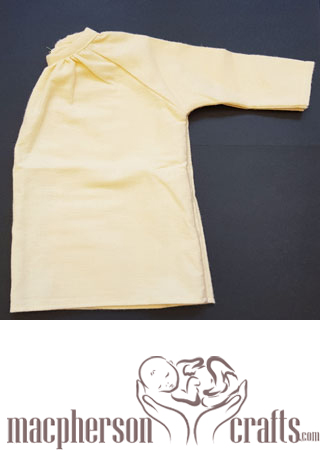 Hospital Nighty - Newborn - Yellow