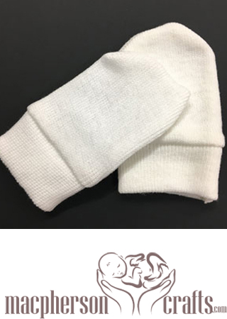 Micro Mittens ~ White