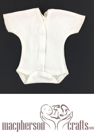 Micro Onesie ~ White