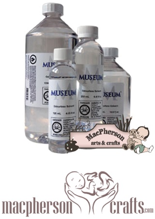 Museum Brand Odorless Solvent ~ 1 Litre