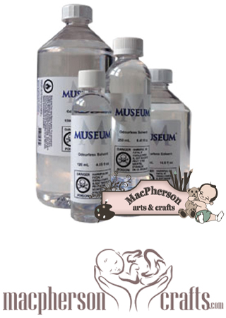 Museum Brand Odorless Solvent ~ 125 ML