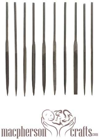 Needle File Set - 10 Piece