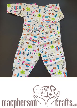 Newborn 2 Piece Pj's ~ Girl