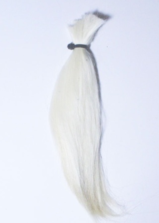 Suri Alpaca Hair - Natural White